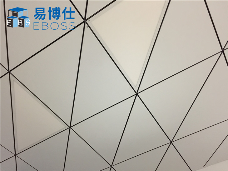 三角形铝扣板安装效果