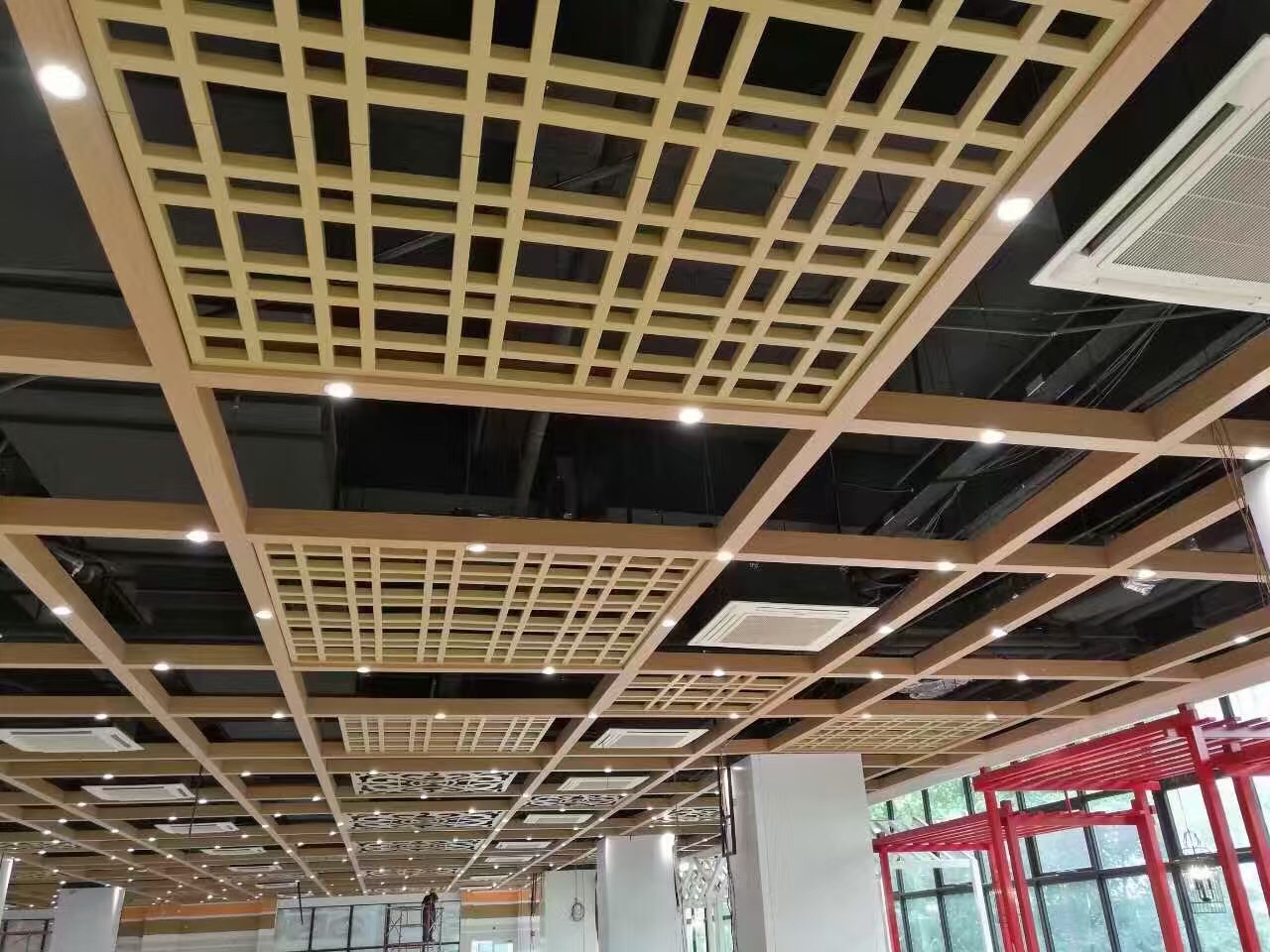易博仕木纹格栅